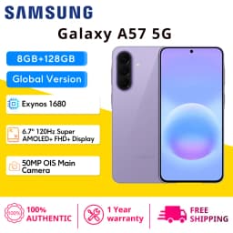 Samsung Galaxy A57 5G Smartphone Global Version Exynos 1680 Processor 6.7" 120Hz Super AMOLED Display 50MP Camera 5000mAh