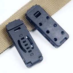 10PCS Small Duty Loops DCL Combat Belt Clip Holster Attachments For Kydex Sheath With Screw DIY Parts