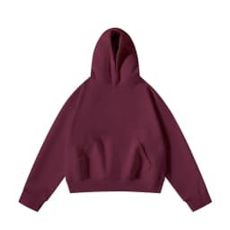 MAQVOB Top Quality 450G Heavyweight EU US Size High Street Clean Fit Short Hooded For Men And Women Loose Thick Boxy Hoodie