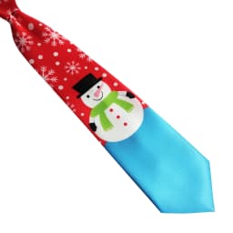 EASTEPIC Men's Neckties Light Thin Christmas Ties for Men Children's Toys Holiday Party Santa Claus Xmas Tree Snowflake Snowman