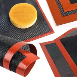 Cooking Sheet Mesh Baking Sheet Bread Mat Baking Mat Oven Sheet Heat Resistant Food Grade Silicone Bread Mat