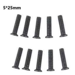 6/10Pcs Fixing Screw M5/M6 22mm/25mm Left Hand Thread For UNF Drill Chuck Shank Adapter Power Tool Replacement Accessories