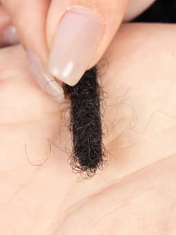 6-20 Inch 100% Human Hair Inter Loc Extensions 0.6cm Width Full Handmade Dreadlock Extensions for Men Women Kids Can Be Dye