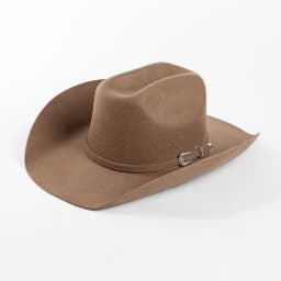 USPOP 100% Wool Felt Cowboy Hat with Belt Buckle 4 Sizes Wide Brim Jazz Hat Autumn Winter Fedoras