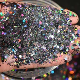 50g Holographic Mixed Hexagon Shape Chunky Irediscent Nail Art Glitter Flakes Laser Sparkly Sequins Slices Nail Art Decoration