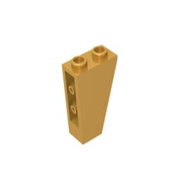 Gobricks GDS-864 Slope, Inverted 75 2 x 1 x 3 compatible with lego 2449 children's DIY Educational Building Blocks Technical