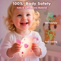 NEW Cute Dragon Night Light Rechargeable 8 Colors Dimmable Silicone Night Lamp Magnetic Base & Timer for Home Decor Gift
