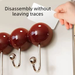 Wall Coat Rack Living Room Adsorption Type Hallstand No Need for Drilling Accessory Hat Racks Entrance Hall Furniture Coat Rack