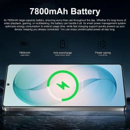 K-Touch Smartphone For S26 Ultra 5G Cell Phone 7.3 Inch 7800mAh Battery Mobile Phones Full Display Android 48MP Camera 22GB RAM 2TB ROM Face ID 5G Dual SIM Unlocked Android 15 Cell Phone with FM Radio GPS