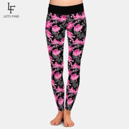 LETSFIND Hot Sell 3D Abstraction Pattern Print Fitness Legging Fashion High Waist Sexy Women Slim Stretch Pants