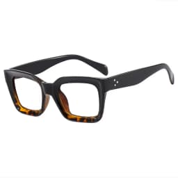 Retra Square Concave Frame Clear Lens Glasses Ultra Light Myopia Nerd Spectacles Degree 0 -0.5 -1.0 -2.0 -3.0 -4.0 to -6.0