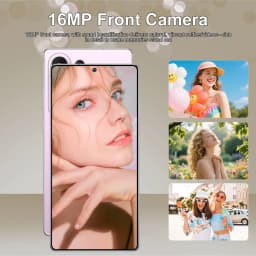 K-Touch 5G Smartphone For S26 Ultra 7.3inch Full Display Cell Phone 7800mAh Battery Mobile Phones 48MP Camera 22GB+2TB Face ID Unlocked 5G Dual SIM Android 15 CellPhones with FM Radio GPS
