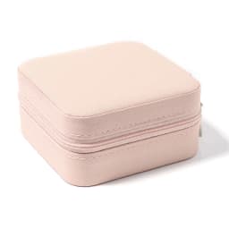 1 Pc Portable Travel Mini Jewelry Box Leather Jewelry Ring Necklace Organizer Case Storage Gift Box Girls Women