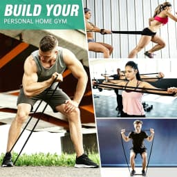 5Pcs/11Pcs Resistance Bands and Accessory Sets, Pull Up Assistance Bands, Exercise Bands for Men and Women Home Fitness