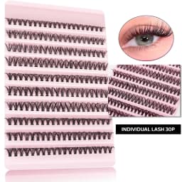 DINGSEN DIY Lash Clusters Thick Segmented Eyelash Extension 60D 80D 100D MIX Lashes Extension Cluster Lashes Individual Lashes