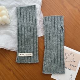 100% Wool Gloves Lady Touchscreen Finger Hole Winter Autumn Women Warm Wrist Length Classic Knitted Gloves Female Mitten 2025