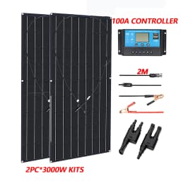 1500W 3000W Solar Panel 1000W Solar High Efficiency Portable Power Bank Flexible Charging Outdoor Solar Cells For Home Camping