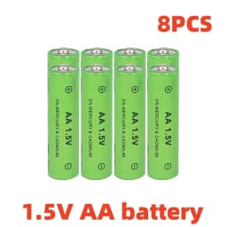 3000mAh 1.5V AA battery, suitable for remote controls, mice, computers, toy watches, etc. AA 1.5V rechargeable batteries.