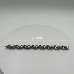 1 Piece Nominal Ø12.5mm Diameter, Length=128mm, 204mm, 243mm Optional, SUS304 Spiral Static Mixer Section