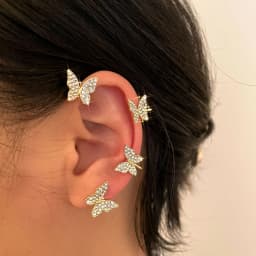 12PC Creative Gold Color Leaves Clip Earrings for Women Men Simple C Ear Cuff No Piercing Ear Ear Clip Set Trend Jewelry Gift