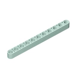 Gobricks 32525 10Pcs Liftarm Bricks Thick 1x11 Technic Parts Assembles Particles Model MOC Toys Sets DIY Car Lifting Function