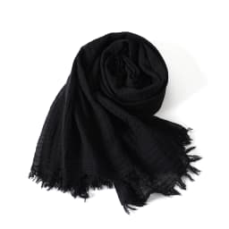 Solid Color Cotton Linen Men's Scarves Autumn Winter Warm Neckerchief Muffler Male Accessories Short Tassel Bufanda Shawl