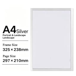 3pcs Magnetic Display Frame Sticker A5 A4 Magnet Picture Photo Wall Frame Stickers