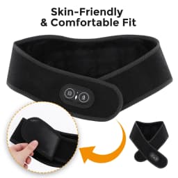 Electric Red Light Heating Neck Belt 660-850nm Infrared Neck Cervical Protection Neck Vibration Massage Pad