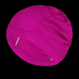 New Solid Color Long Hair Women Men Swim Pool Seaside Water Sports Elastic Pleated Nylon Fabric Bathing Swimming Caps Hat Turban