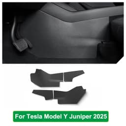 for Tesla Model Y Juniper 2025 2026 Launch Anti-dirt Protective Pad Central Control Side Rear Console Underboard Anti Kick TPE