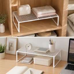 Stackable Telescopic Closet Shelf Retractable Expandable Wardrobe Divider Board Adjustable Layered Partition Cabinet Organizer