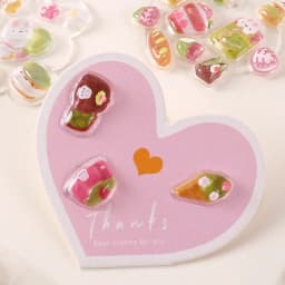 6-Style Japanese 3D Cute Stickers - Crystal Embossed Design for Phone Case, Journal, Dairy Photo, DIY & Creative Collag Material