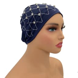 Muslim Inner Hijabs Islam Under Scarf Cap Stretchy Headscarf Bonnet Turbante Mujer Rhinestone Head Wraps for Ramadan Women