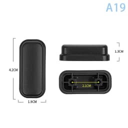 1Pcs Black Replacement Plastic Stud Luggage Feet Pads Baggage Stud Foot Feet Pads For All Suitcase Bags Luggage Stand Feet 2025