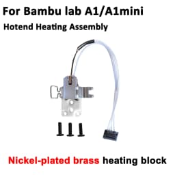 For Bambu Lab A1/A1mini Hotend Upgraded Heating Assembly High Temperature Resistance for Bambu Lab A1 Mini Bambulab Accessories