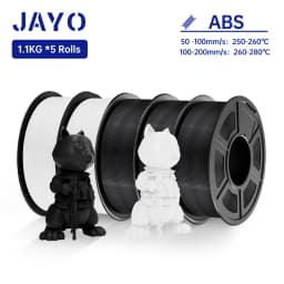 JAYO ASA / ABS Filament 1.75mm 1KG/Roll Low Temteratue Easy ABS 3D Printer Filament High Toughness 3D Printer Filament
