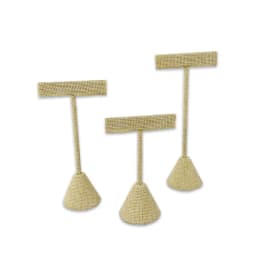 High-End Velvet Or Leather Earrings Display Storage Rack High, Medium And Low Size Jewelry Display Props Earrings Display Props