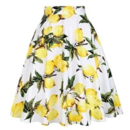 Small Red Polka Dot Cotton Womens Sexy Midi Summer Skirt Pin Up  High Waist Retro Vintage Rockabilly 50s Women Skirt