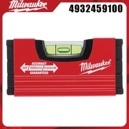 Milwaukee Level Series Premium Spirit Levels & Angle Finders High Accuracy Hand Tools for Construction/Plumbing/Woodworking