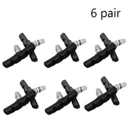 1-10pair Bicycle v brake pads 75g Silent v brake pads rubber Brake pads for bicycle Long-lasting Cycling bicycle accessories