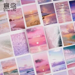 30Pcs Misty Forest Sticker Set Cute Stationery DIY Diary Decor for Scrapbooking & Journaling