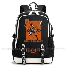 Attack on Titan Backpack Anime Mochila Student School Bag Boys Girls Gift Casual Daily Travel Rucksack