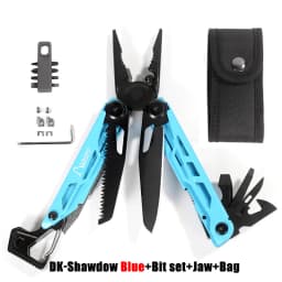 DAKOYU-Multi-functional Swiss Tool with Whistle, Outdoor Pliers, DKShadow Available In Multiple Colors, Outdoor Camping Equipmen