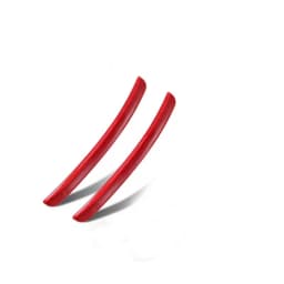 2PCS Universal Soft Car Fender Flare Arch Sticker Fender Vents Protector Cover Anti-Scratch Strip Mud Flaps Auto Accessories