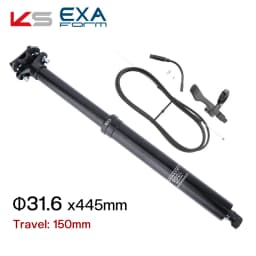KS 900i Remote Control Bike Dropper Seat Post 100 125 150mm Travel 30.9 31.6mm Alloy Hydraulic Adjustable MTB Bicycle Seatpost