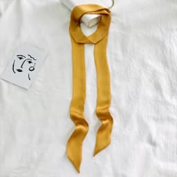 Casual Long Hair Scarf Headband Solid Color Neck Scarf Favor Silk Elegant Ribbon Party Scrunchies