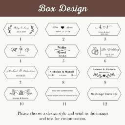 Free Custom Walnut Wooden Ring Necklace Box Personalized For Wedding Anniversary Gift Necklace Earring Ring Storage Jewelry Box