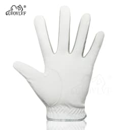 1 Piece Men Golf Glove Micro Soft Fabric Breathable Comfortable Fitting With Magnetic Marker Replaceable For Golfers