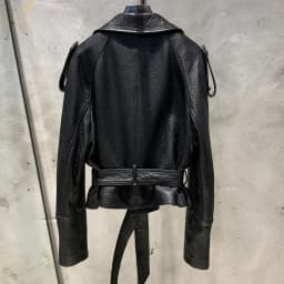 Women Casul Leather Jackets Short Windbreak Design Genuine Grained Sheep Leather Coats Lady