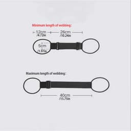 Adjustable luggage strap, elastic shoulder strap, luggage travel safety belt, luggage accessories